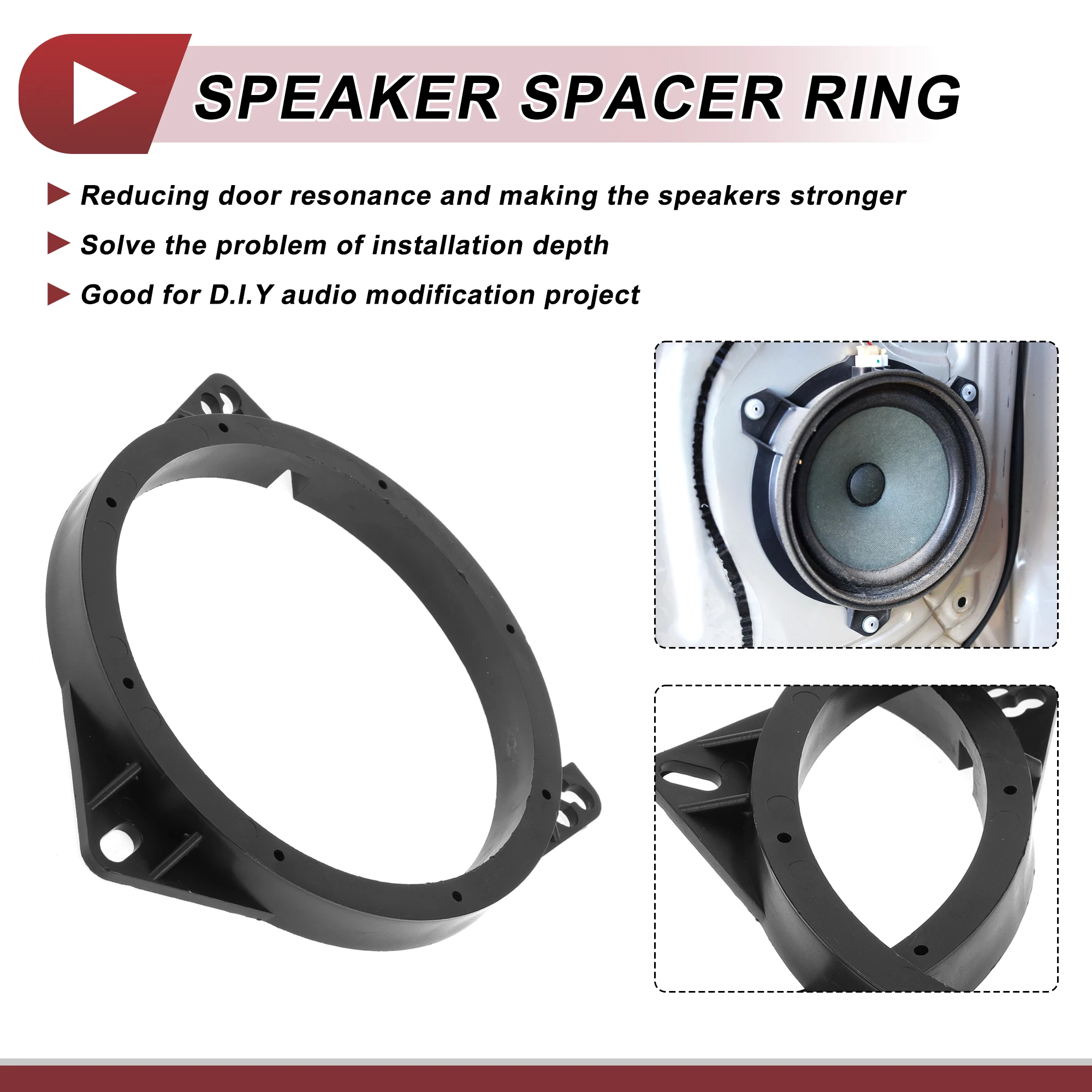 Adaptador altavoz Autohaux Nissan Murano 2003-2019 delantero y trasero - imagen 3