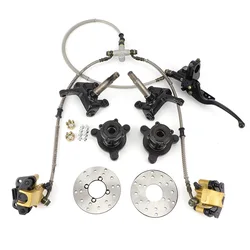 Kit de manguetas, bujes y freno hidráulico para ATV 110-125 cc