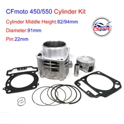 Kit de cilindro 91 mm CFMOTO 400/500 cc CFORCE, UFORCE y ZFORCE
