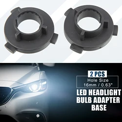 Autohaux Adaptador de portalámparas LED H7 para Kia y Hyundai