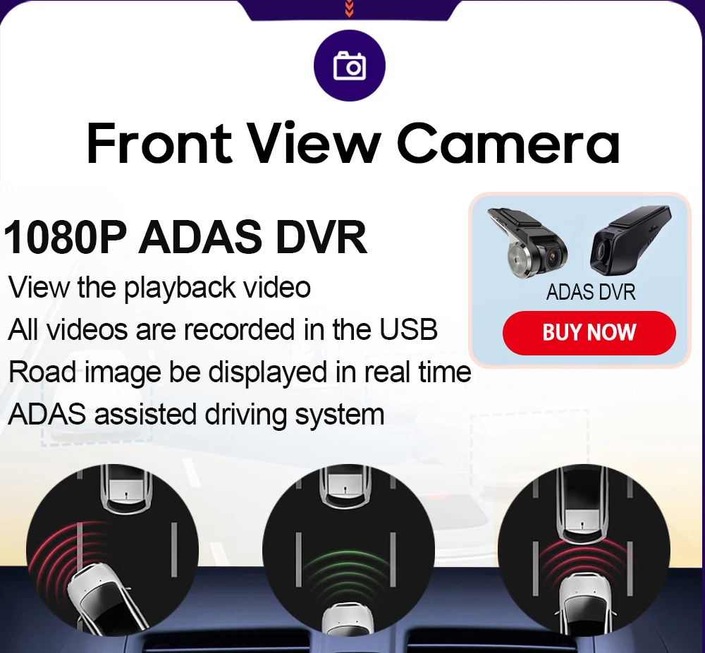 Cámara frontal 360°