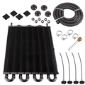 8 Row Black