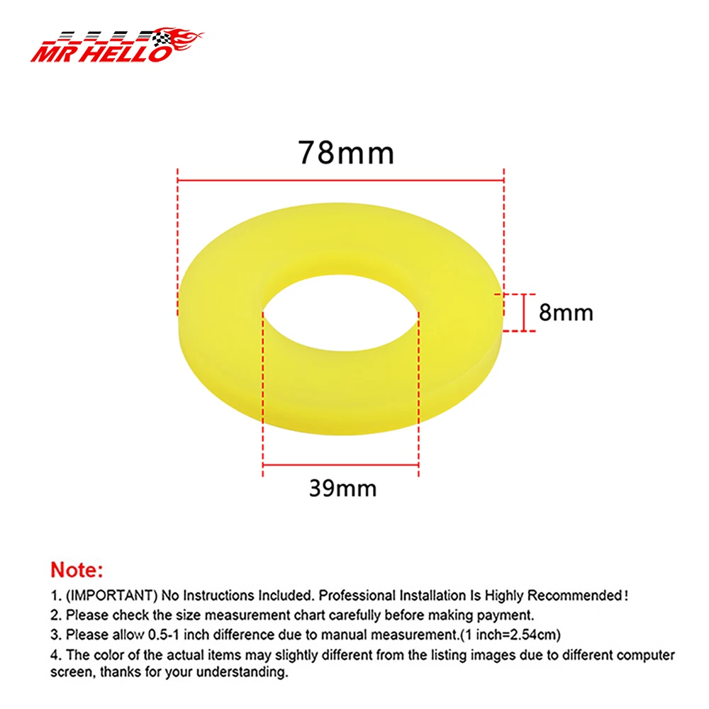 Tope amortiguador de goma para VW Golf Mk4 y Skoda Octavia - imagen 2