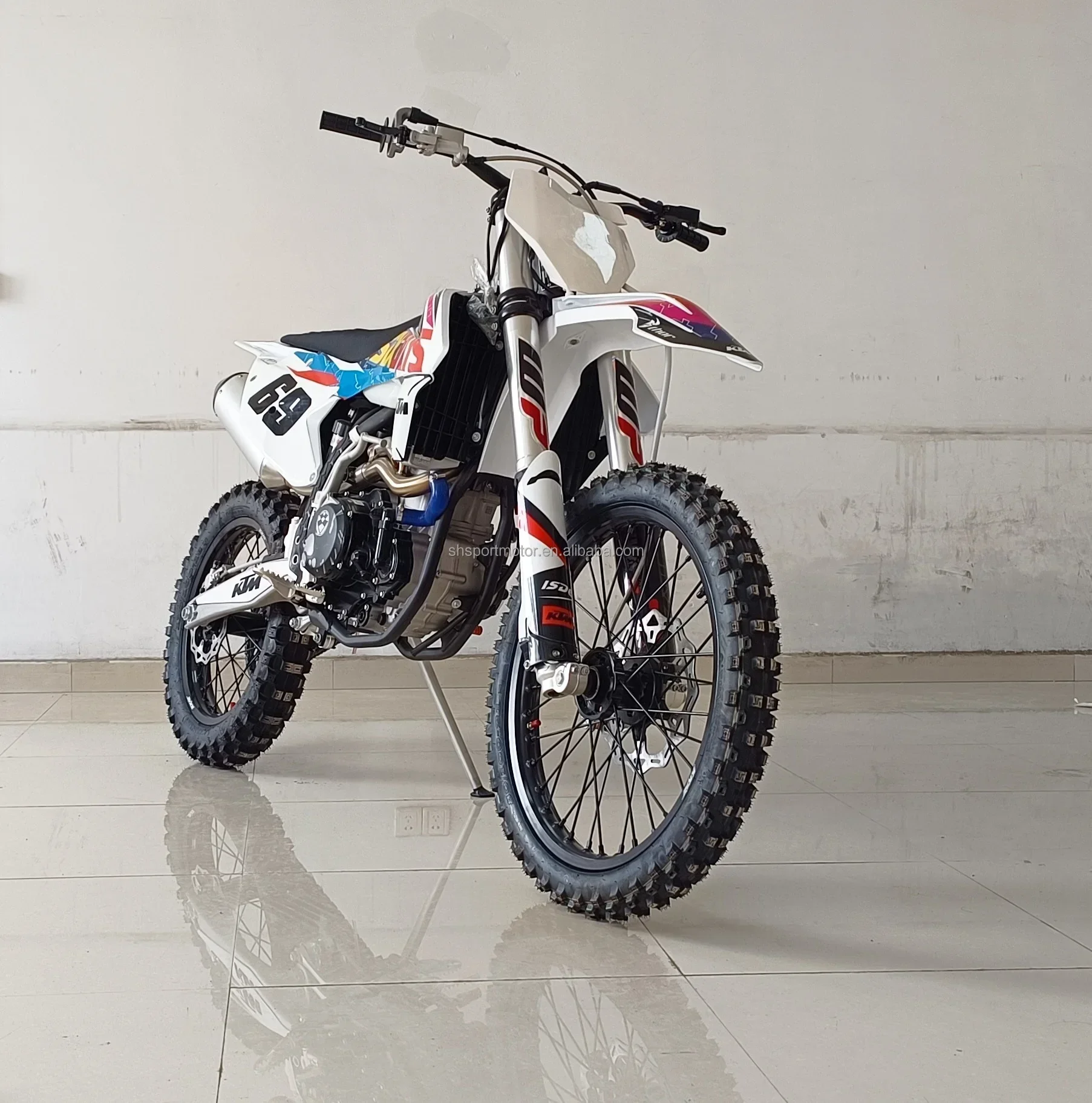 Moto cross 450 cc para adultos con eje de equilibrio, todoterreno 2 ruedas - imagen 3