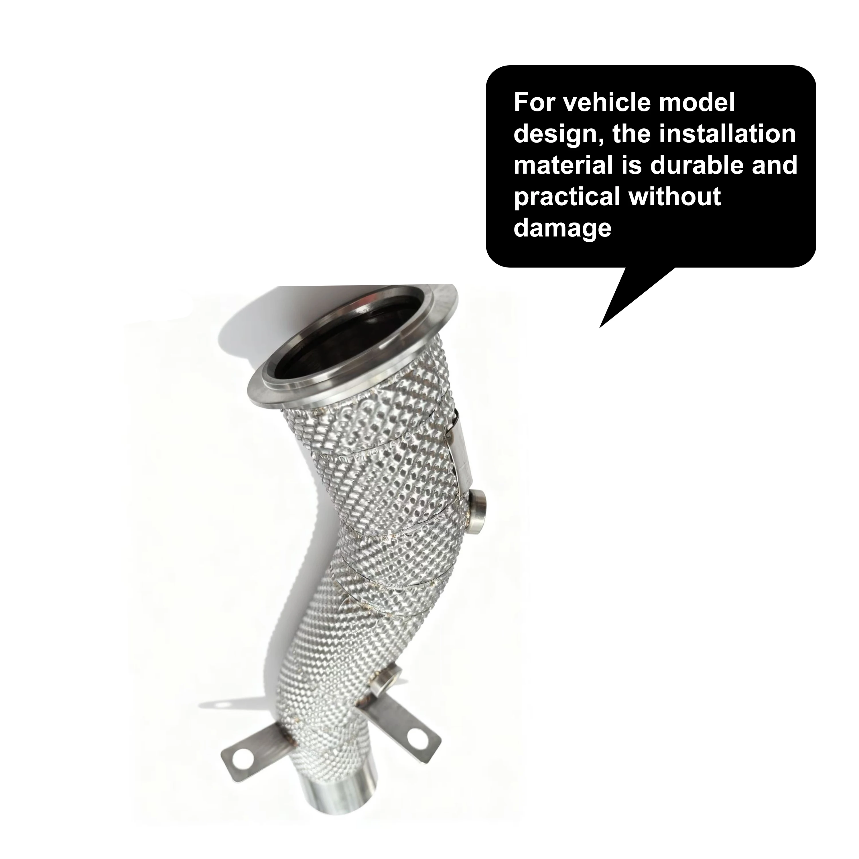 Tubo de escape de alto flujo ACE para BMW X4 y X5 F15, acero inoxidable - imagen 5