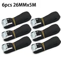 6PCS Black