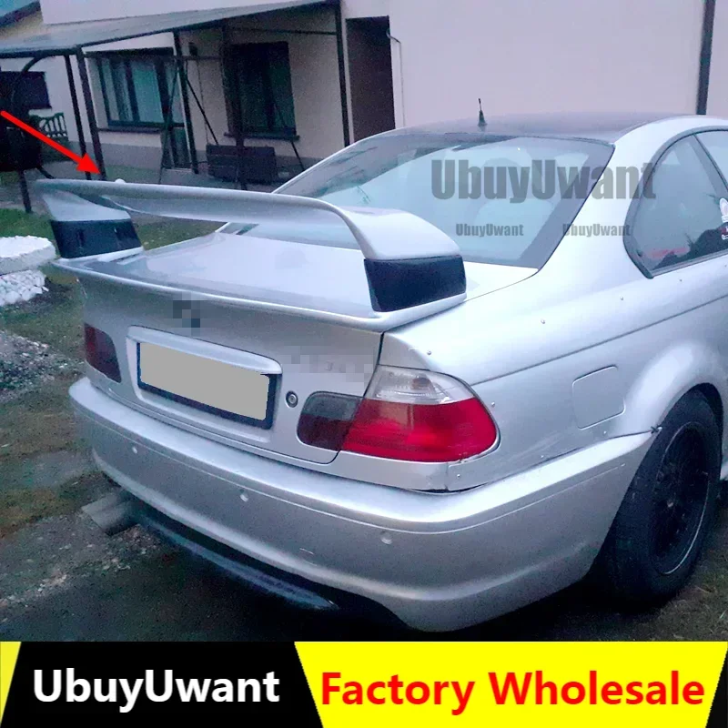 Alerón maletero BMW E46 fibra de carbono negro 1998-2006