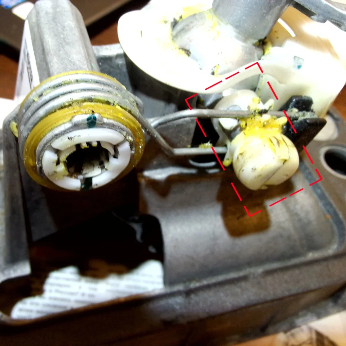 Componentes del kit de reparación de la palanca de cambios