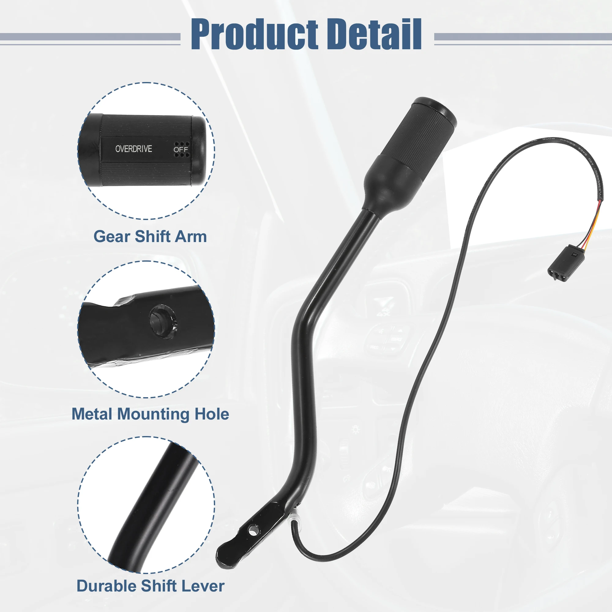 UXCELL-palanca de cambios de transmisión automática para coche, Ford Bronco accesorio para 1992-1996, Ford F-150 1992-1997, Ford F-350 1992-1997 - imagen 5