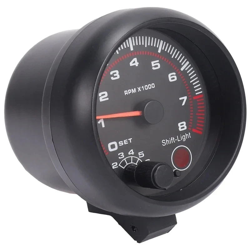 Tacómetro digital LED universal para motores gasolina 1-8 cilindros - imagen 2