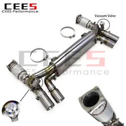 Valvetronic tubo escape Porsche 911 996 Turbo 3.6 sin bajante