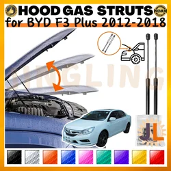 Puntales de capó para BYD F3 Plus y Qin 2012-2018