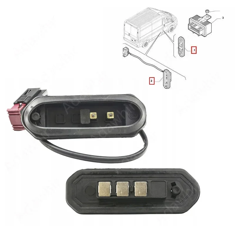 Detalle del interruptor para sustitución
