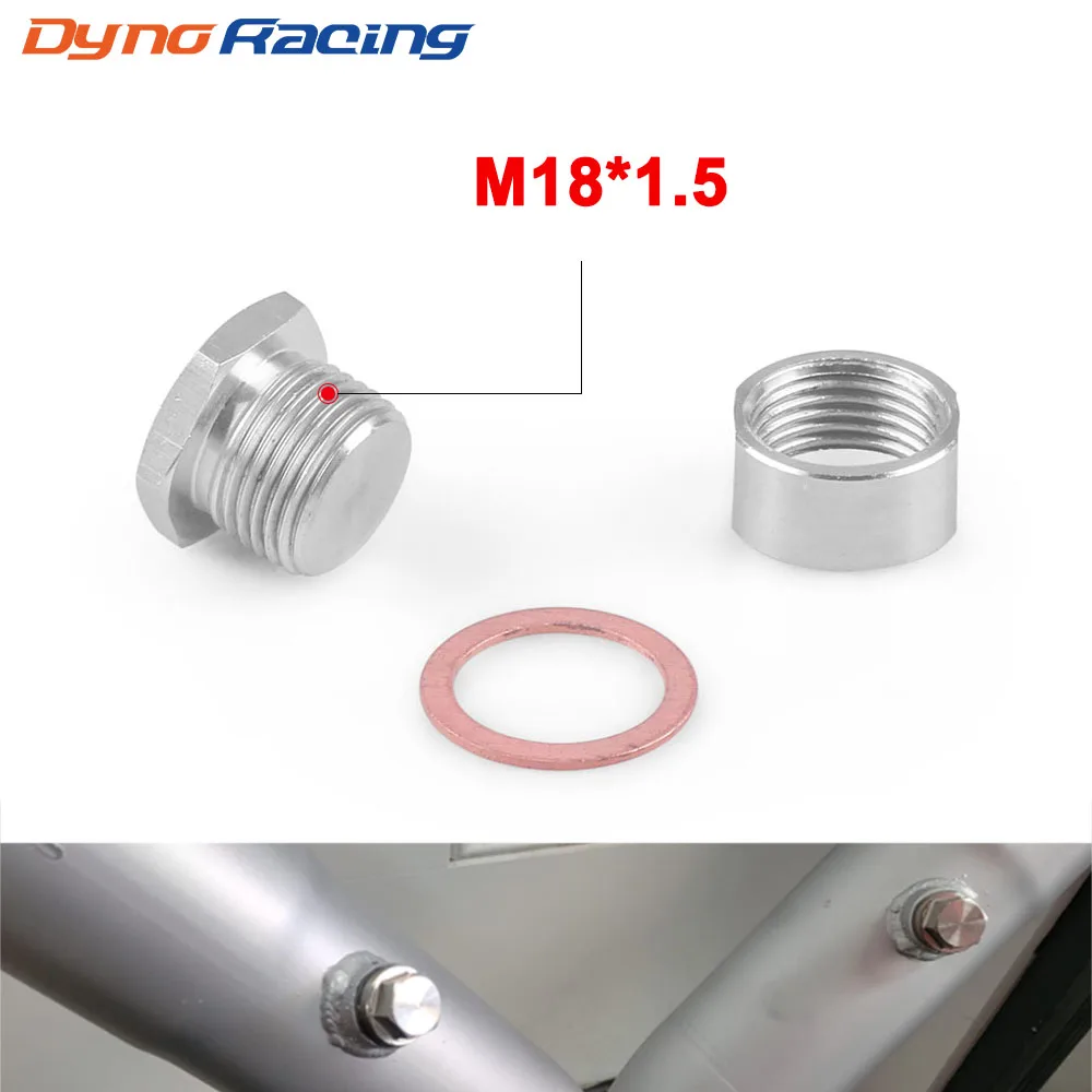 Casquillo soldable para sonda lambda M18x1,5 de acero inoxidable