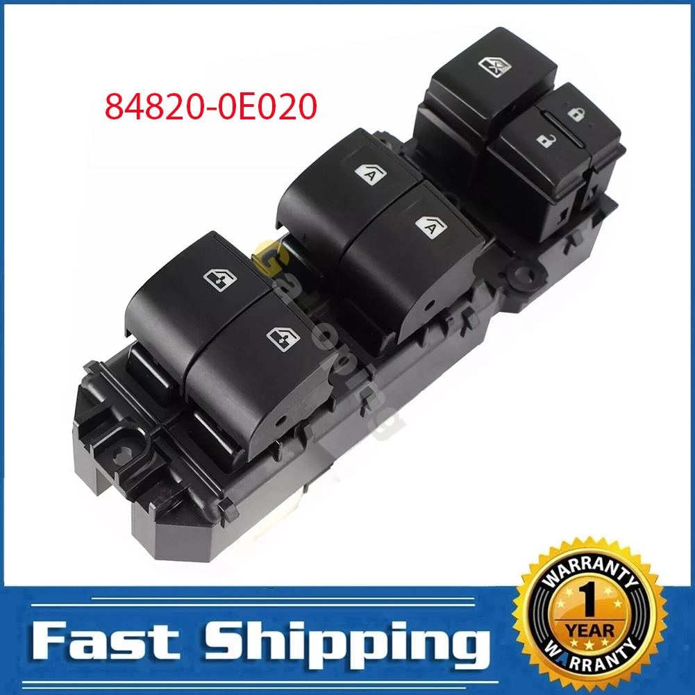 84820-0E020 Interruptor ventana eléctrica – Toyota Highlander 13-16