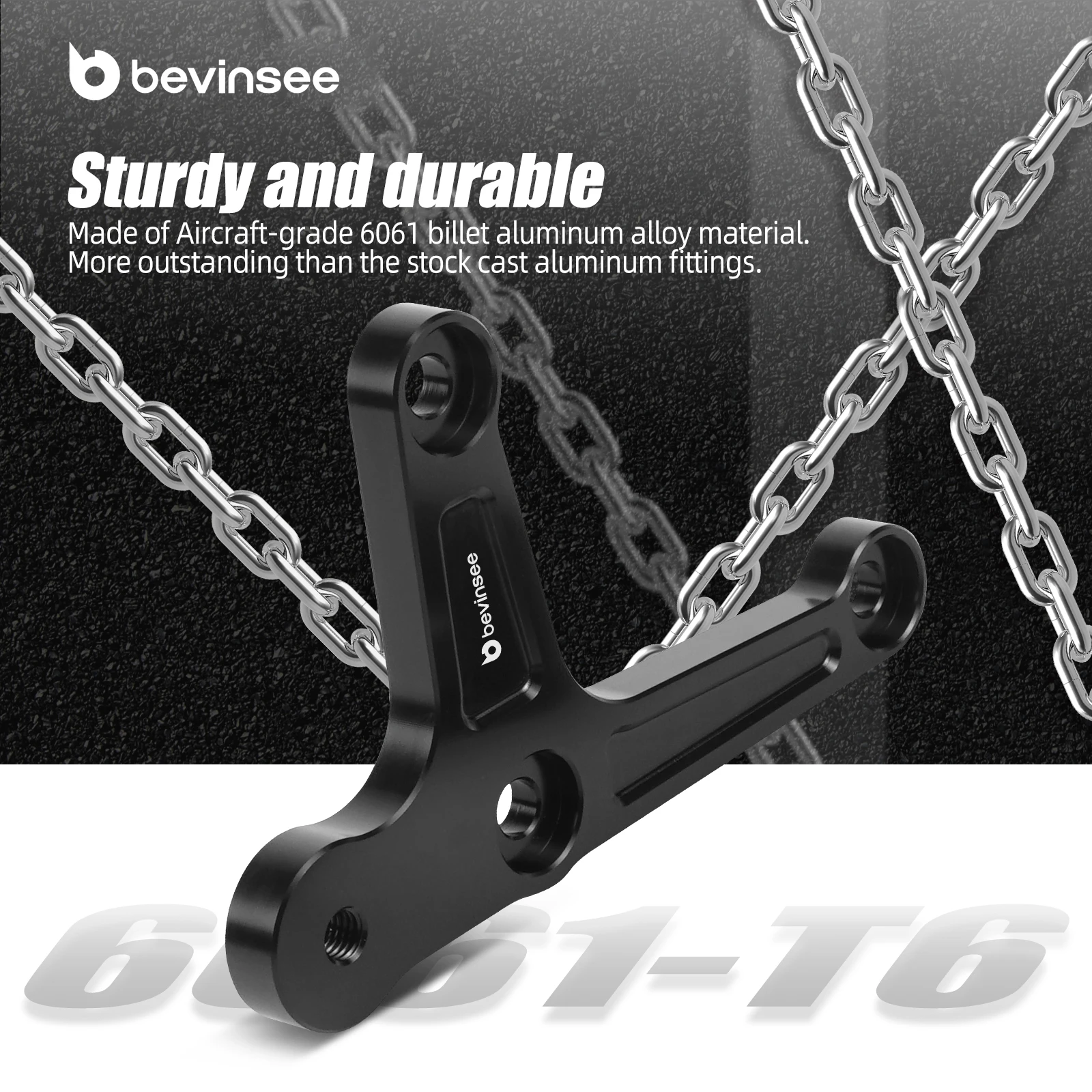 Kit BEVINSEE reubicación dirección asistida y alternador – Camaro Z28 - imagen 4