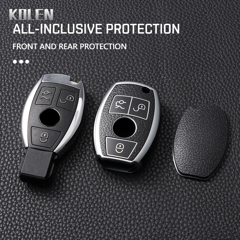 Funda TPU protección llave coche Mercedes-Benz Clase A C E GLA – Protector anticgolpes - imagen 5