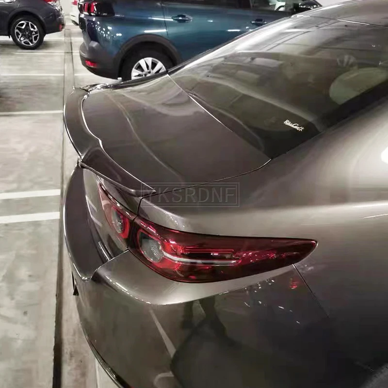 Alerón trasero de ABS imprimado para Mazda 3 Axela Sedán 2019-2021 - imagen 3
