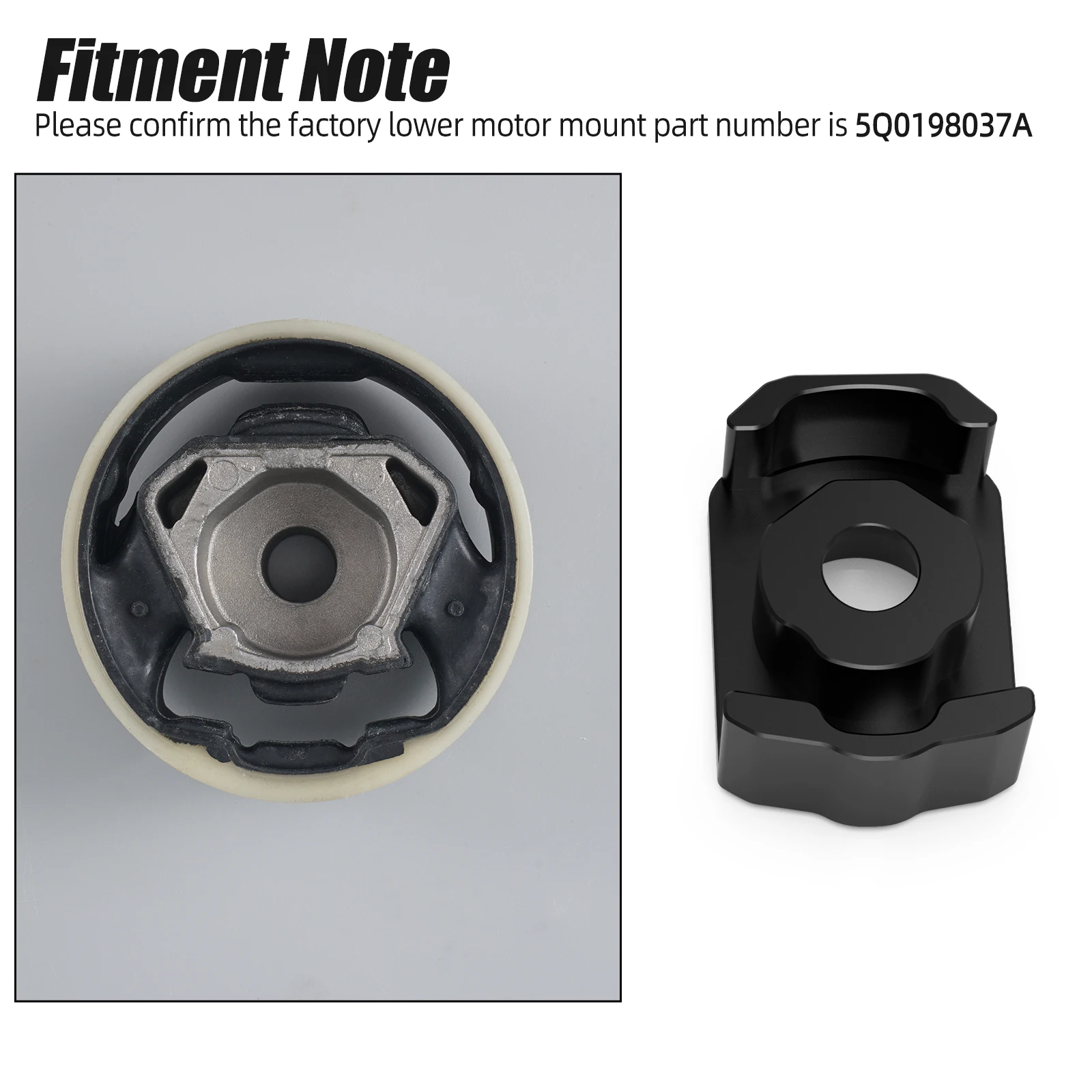 Inserto brazo torsión MQB BEVINSEE VW Golf GTI Audi A3 S3 - imagen 4