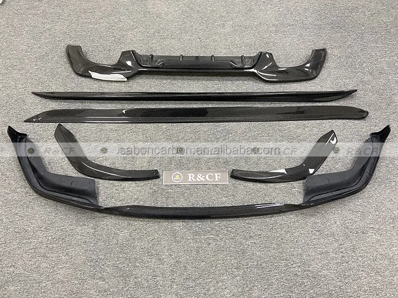 Kit de carrocería de fibra de carbono estilo MP para BMW Serie 3 G20