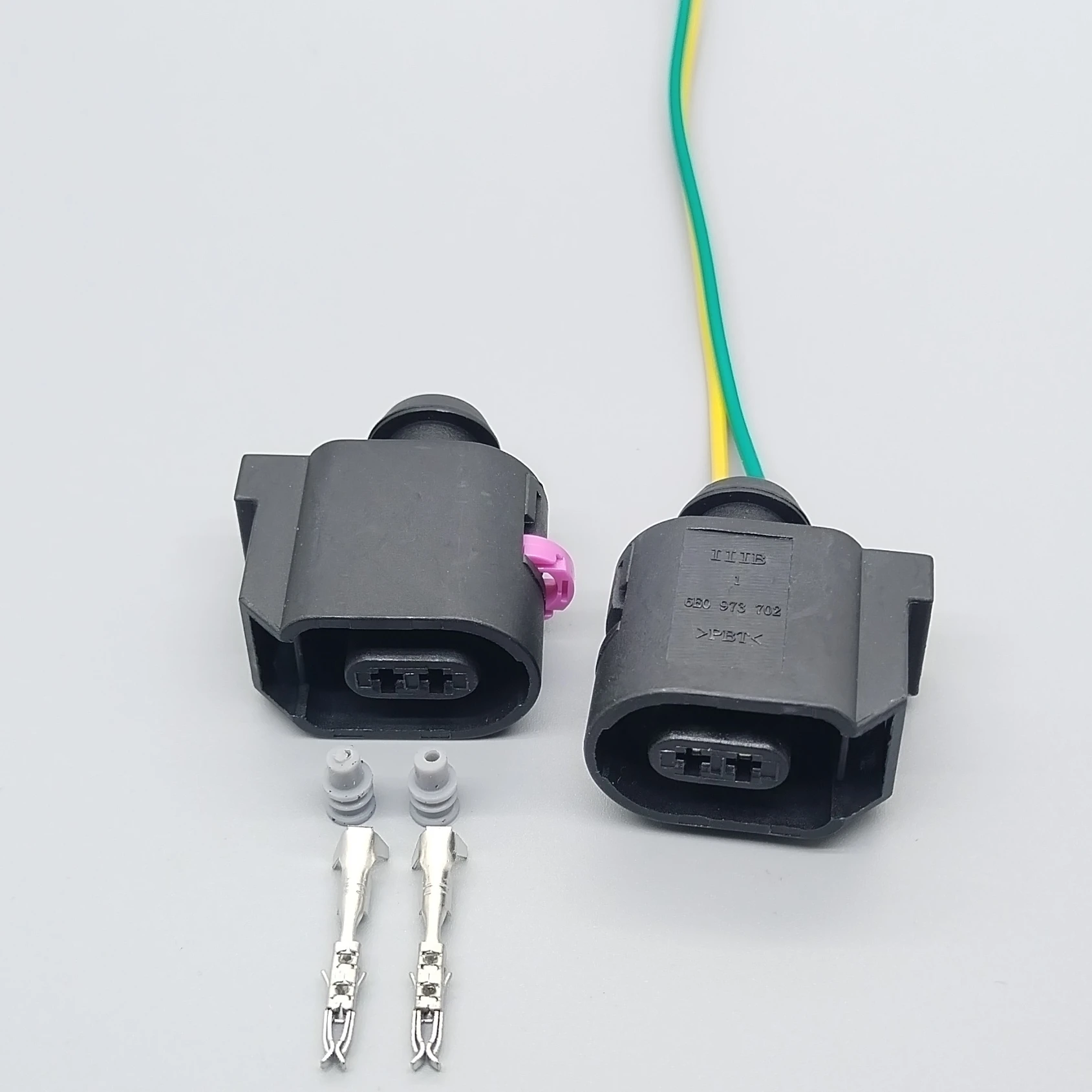 Shhworldsea 6E0973702 Cable sensor frenos 2 pines para VW Audi - imagen 3