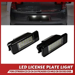 Luz de matrícula para Peugeot 106, 207, 307 y Citroën C2, C3, C4