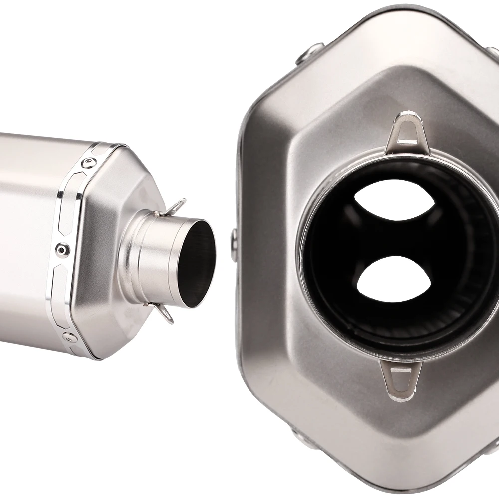 Escape de acero inoxidable S7: silenciador universal alto rendimiento - imagen 3