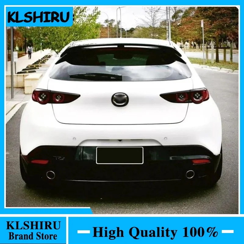 Alerón trasero fibra carbono Mazda 3 Axela Hatchback 2020