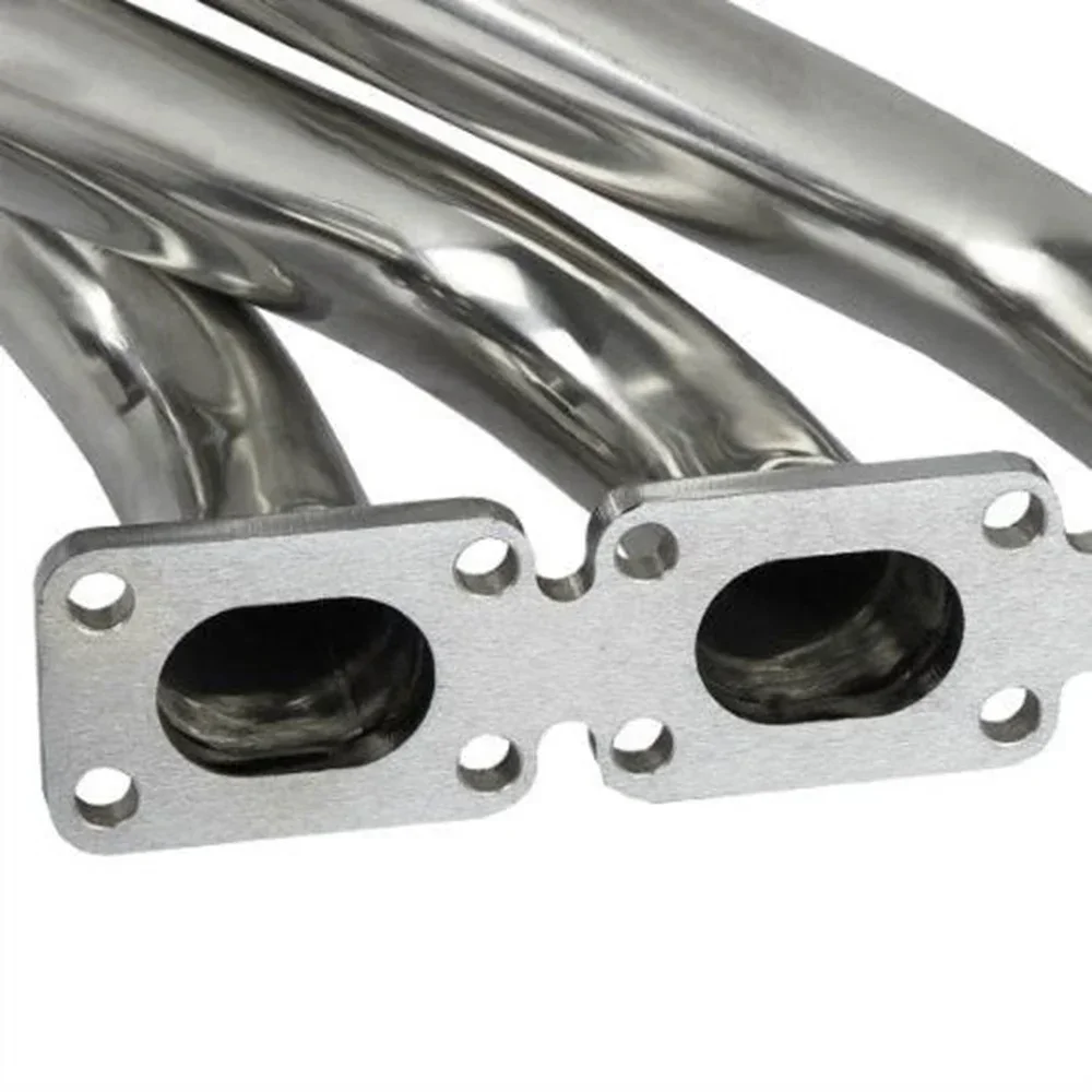 Colector de escape inox BMW E36 6 cilindros bajante - imagen 4