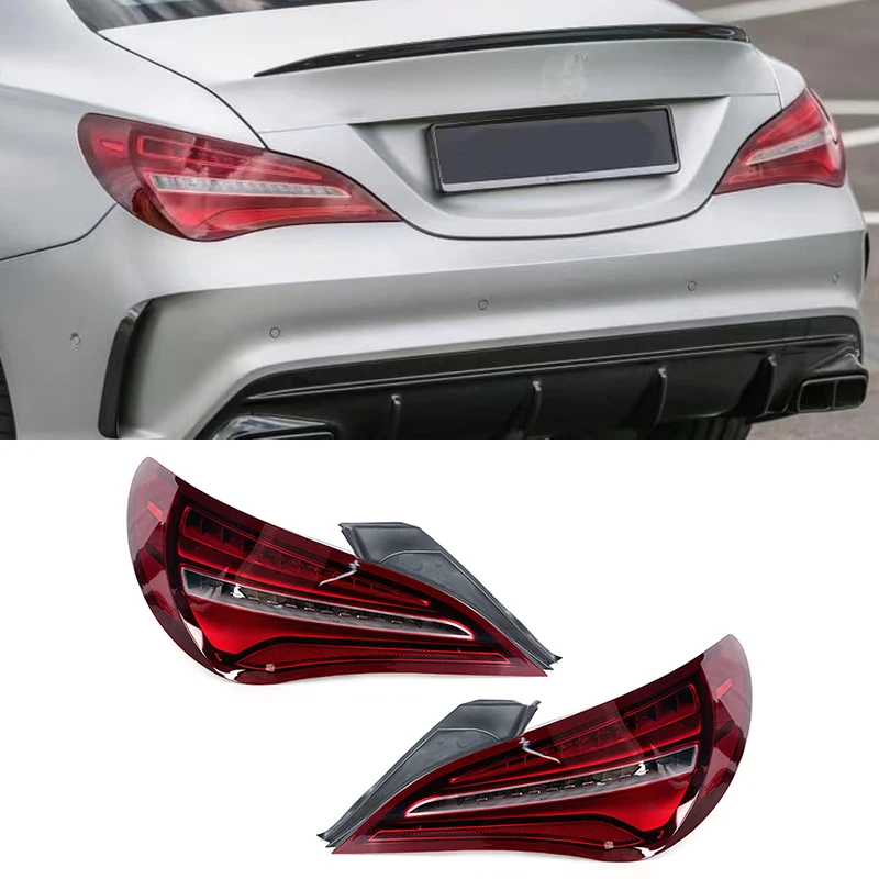 Piloto trasero Mercedes CLA W117 2016-2019 con luz de marcha atrás