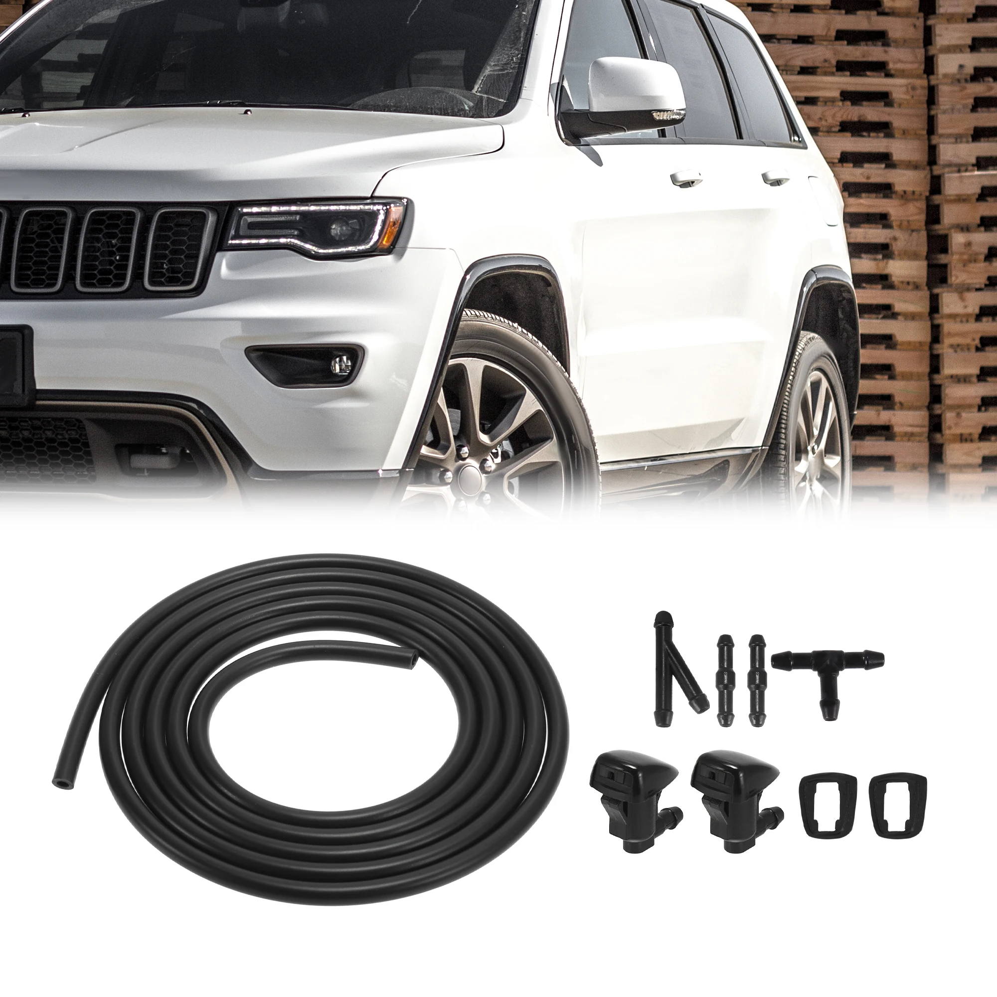 68260443AA Kit boquillas limpiaparabrisas Jeep Grand Cherokee WK2 - imagen 3