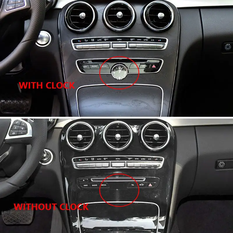 Moldura consola central ABS Mercedes Clase C W205 y GLC X253 - imagen 5