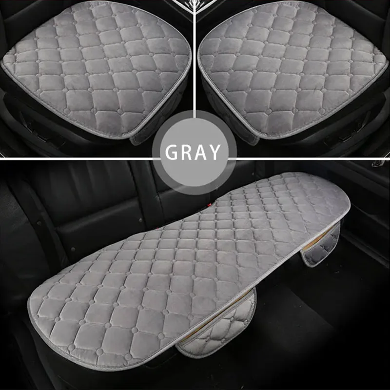 Acabado negro y gris de la funda para asiento de coche