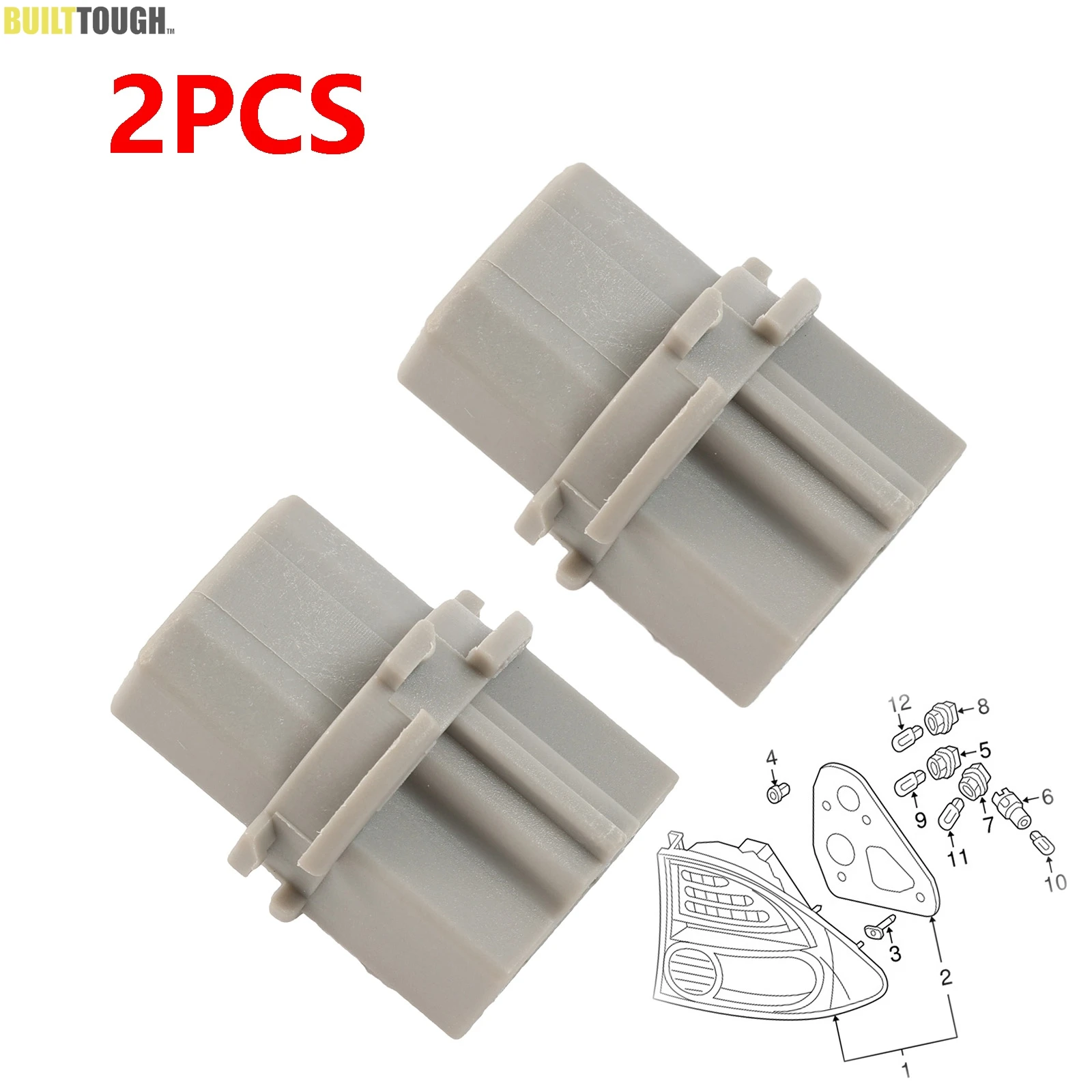 33515-S50-003 Lámpara freno trasera con soporte casquillo Honda Accord