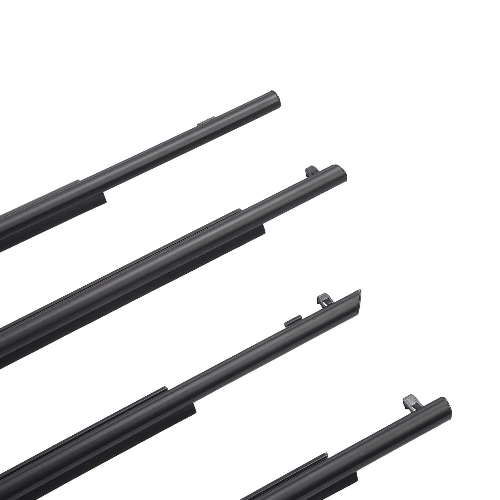 4 tiras de intemperie para moldura de correa de puerta 75710‐47021 Correa de sellado de ventana exterior para Prius 2010 a 2015 75720‐47021 75740‐47021 - imagen 2