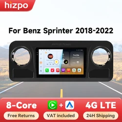 Hizpo Radio CarPlay Android Auto 2DIN Mercedes Sprinter camara 360