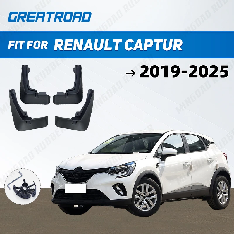 Guardabarros Renault Captur 2019-2025 – protector salpicaduras
