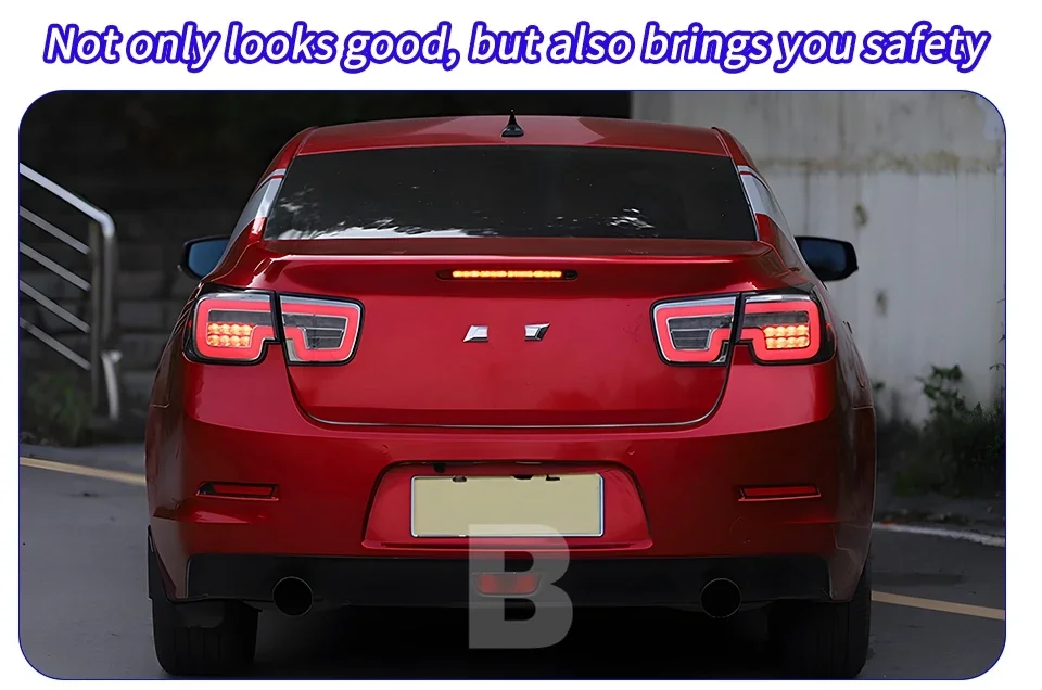 Conjunto de luces traseras dinámicas para Chevrolet Malibu 2012-2014