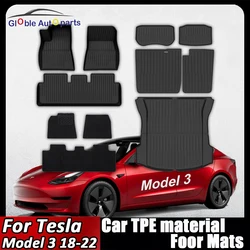 Alfombrillas TPE Premium para Tesla Model 3 (2018-2022) antideslizantes