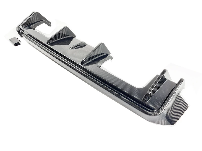 Difusor de parachoques trasero en fibra de carbono para BMW G80/G82 - imagen 5