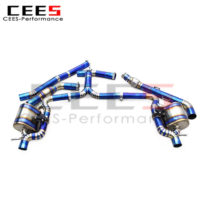 Sistema de escape cat-back CEES Valvetronic para Mercedes E300 W213