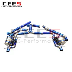 Sistema de escape cat-back CEES Valvetronic para Mercedes E300 W213