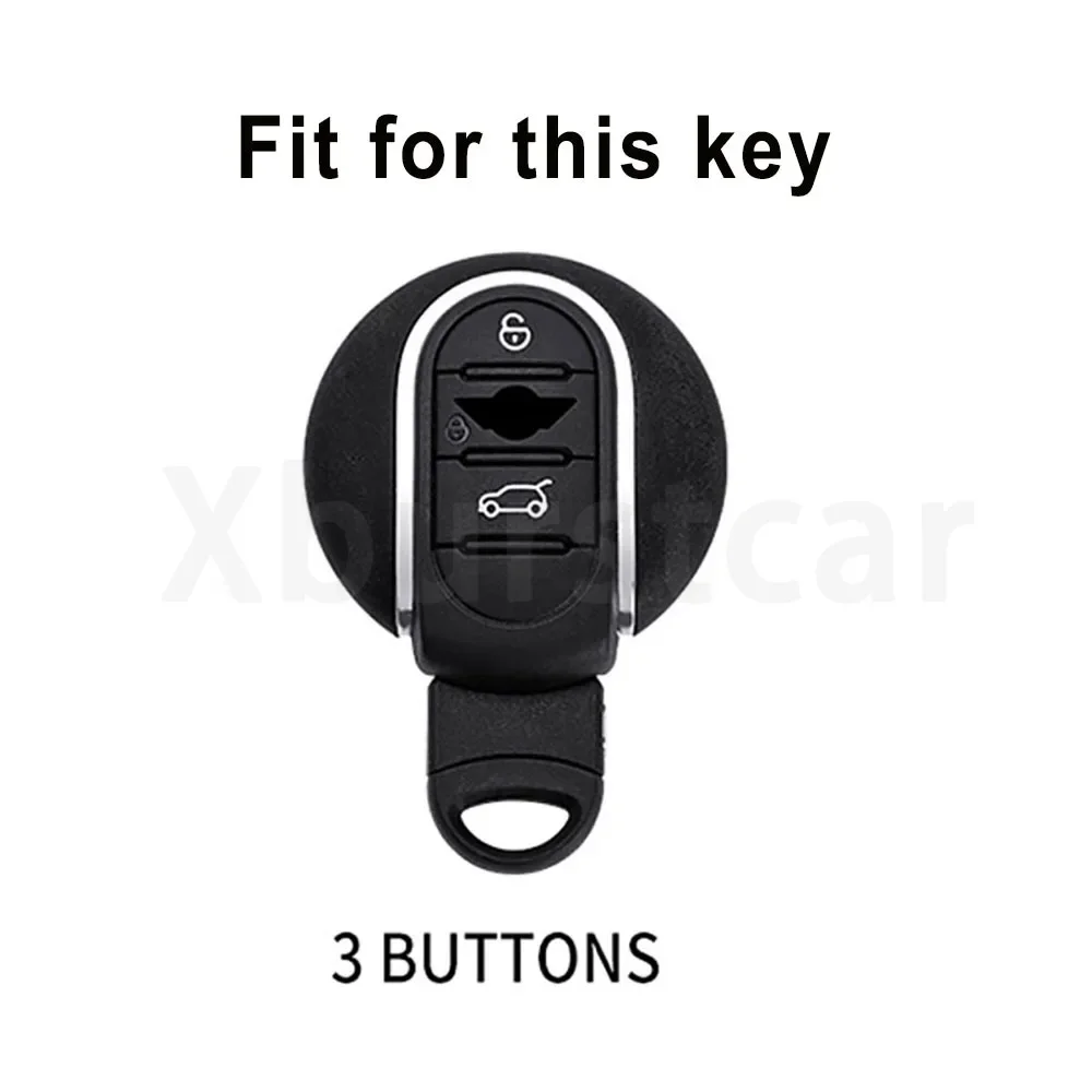 Funda llave Mini TPU con borde dorado – F56 F55 F54 F57 F60 JCW Clubman Countryman - imagen 2