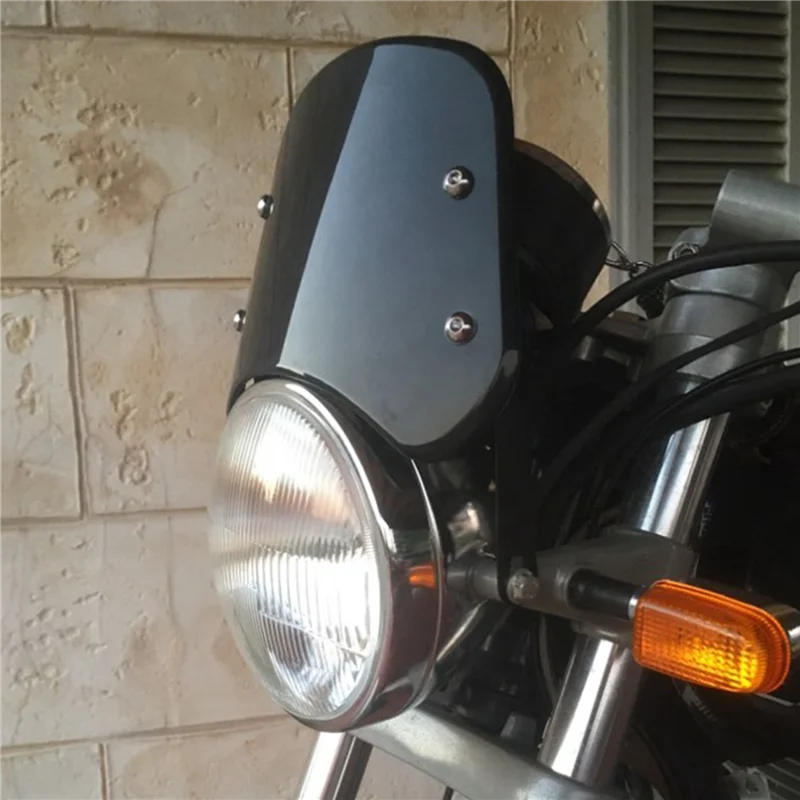 Deflector parabrisas universal para Honda Kawasaki Suzuki - imagen 2