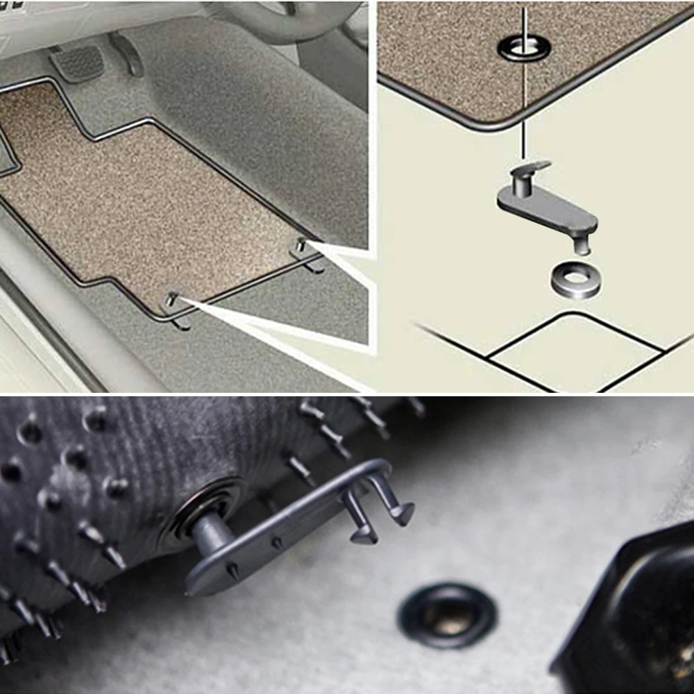Clip retenedor alfombrilla Toyota RAV4 2001-2010 - imagen 4