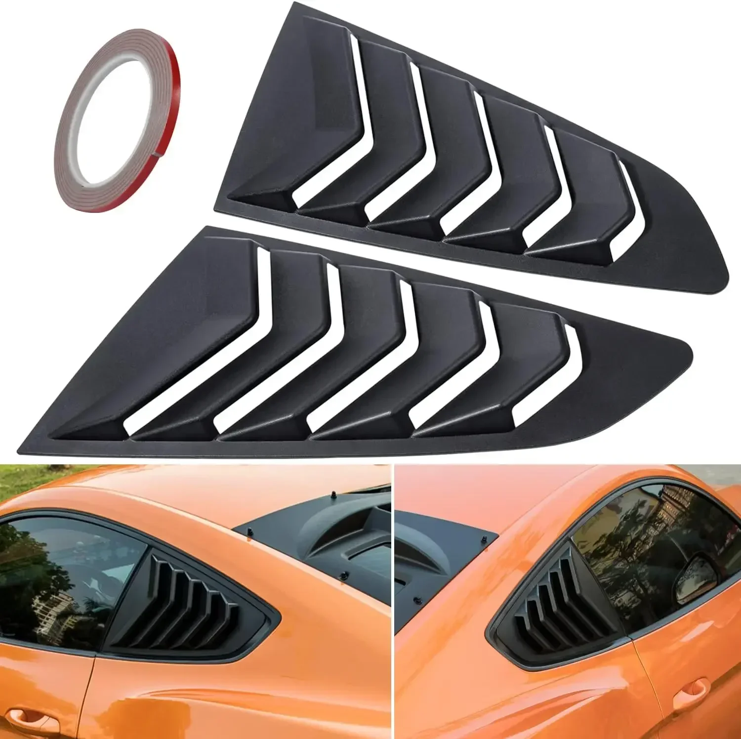 Pegatina ventilación lateral persiana trasera Ford Mustang 2015-2020 - imagen 2