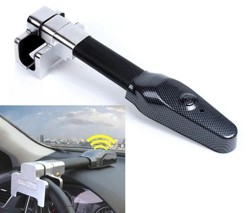 Cerradura antirrobo para volante universal con alarma - imagen 2
