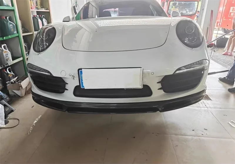 Kit carrocería fibra de carbono para Porsche 911 991 faldones - imagen 5