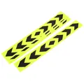 4Pcs Yellow Balck