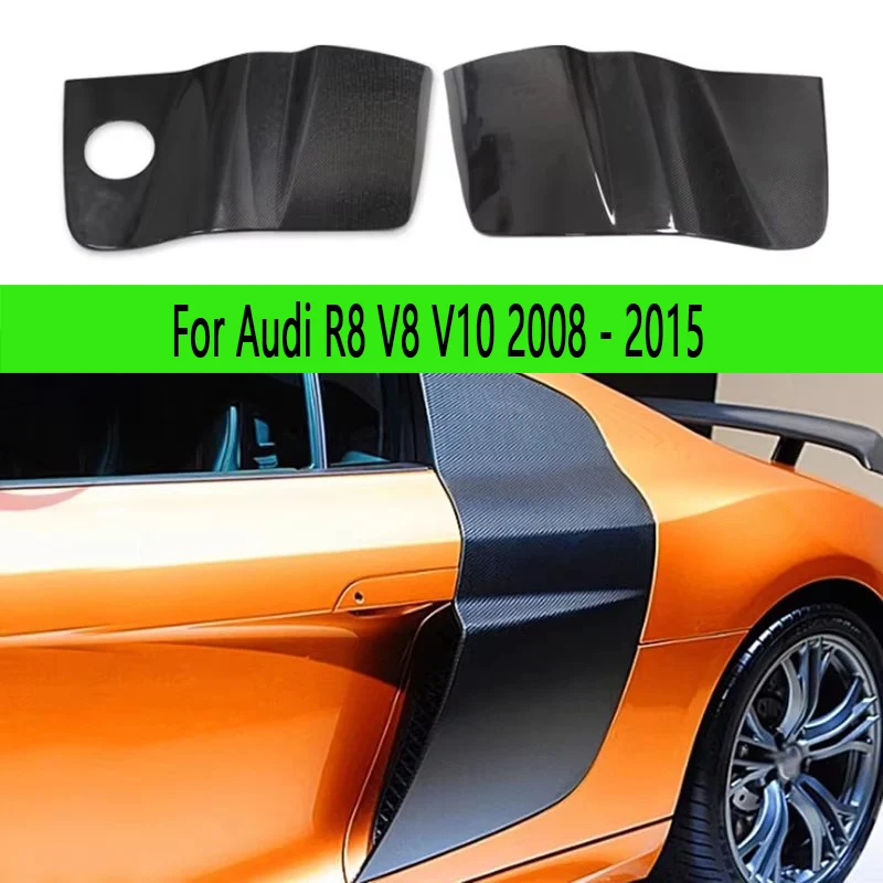 Panel puerta fibra de carbono para Audi R8 V8 V10 2008-2015